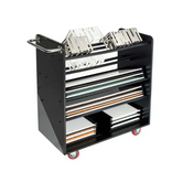 Rosseto SKYCAP® Multi-Level Riser Transportation & Storage Cart with Wheels